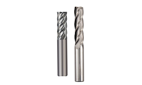 Brazed Carbide Long 4 and 6 Flutes End Mills