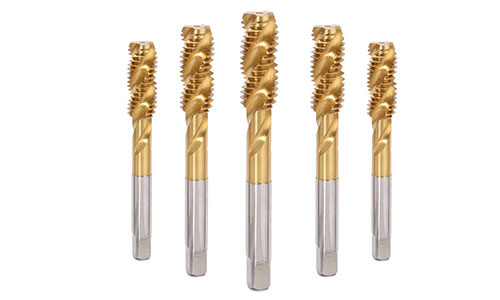TiN Spiral Flute Taps